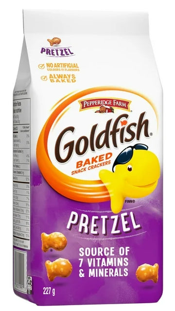 Goldfish Baked Pretzel Crackers, 227g