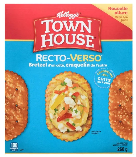 Kellogg's Town House Flipsides Original Cracker, 260g