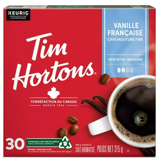 Tim Hortons French Vanilla Keurig K-Cup 30ct, 315g