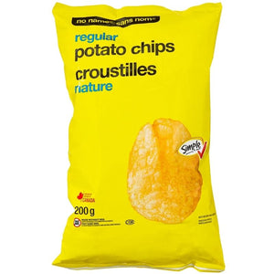 No Name Regular Potato Chips, 200g