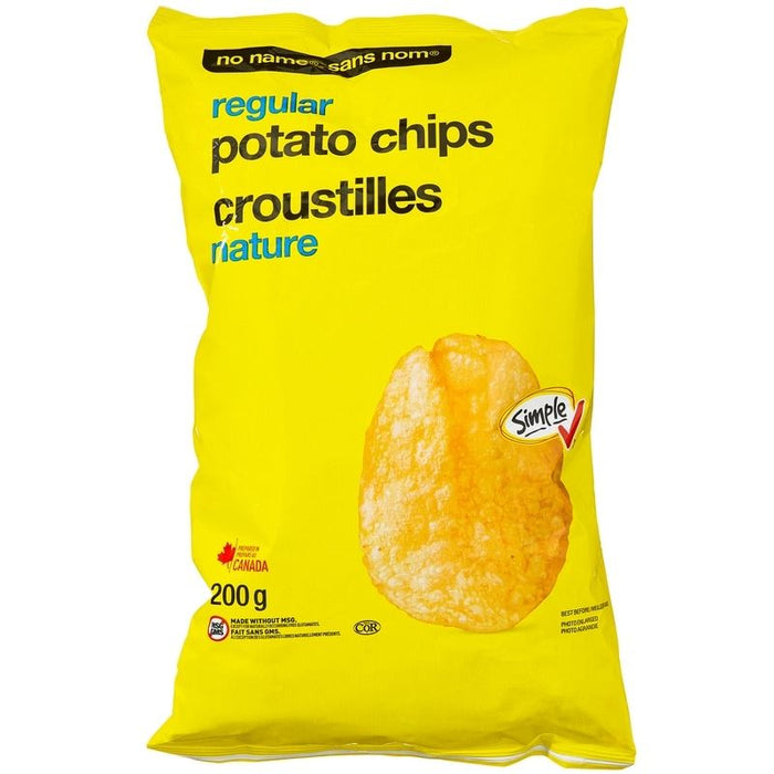 No Name Regular Potato Chips, 200g