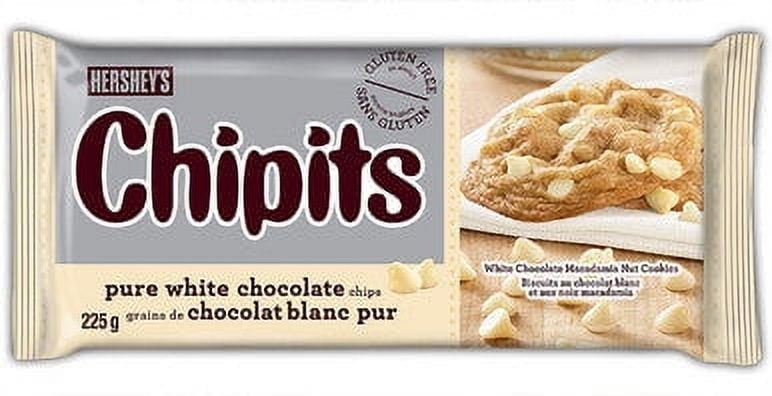 Hershey's Chipits Pure White Chocolate Chips, 225g/7.9oz