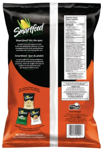 Smartfood Jalapeno & Cheddar Flavor Seasoned Popcorn, 180g