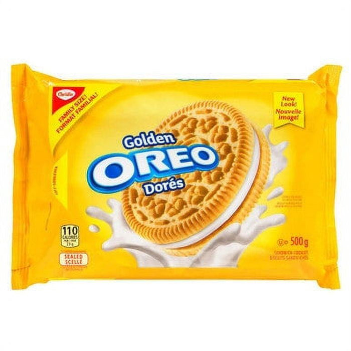 Christie Oreo Golden Cookies, 500g/17.6oz Family Size