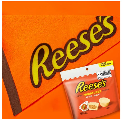 Reese's Peanut Butter Cup White Creme Miniatures, 185g