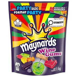 Maynards Wine Gums Party Size Bulk Candy, 1kg