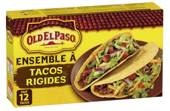 Old El Paso Hard Taco Dinner Kit, 250g