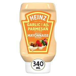 Heinz Garlic Parmesan Mayonnaise Style Sauce, 340mL