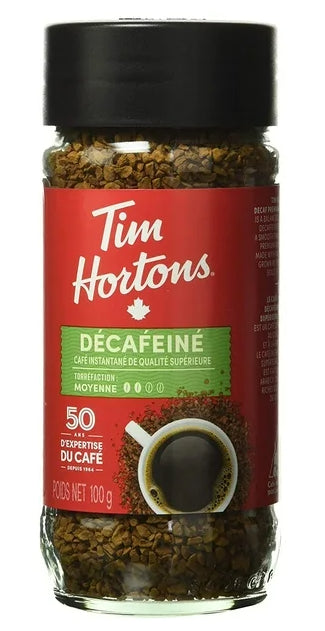 Tim Hortons Decaf Premium Instant Coffee, 100g