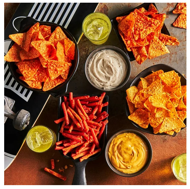 Doritos Spicy Nacho Flavored tortilla chips, 235g