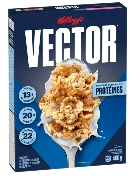 Kellogg's Vector Protein Breakfast Cereal, 400g