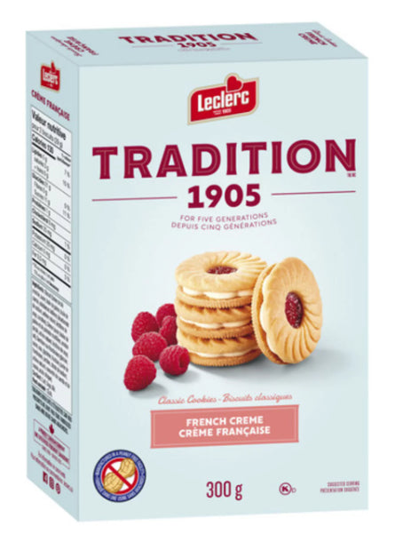 Leclerc Traditional Cookies French Creme 300g