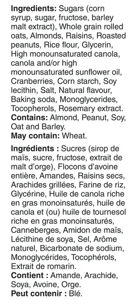 Nature Valley Chewy Trail Mix Granola Bars, Fruit and Nut, 28ct, 980g