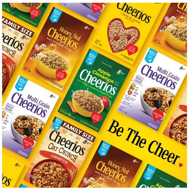 Cheerios Apple Cinnamon Cereal, Family Size, 778g