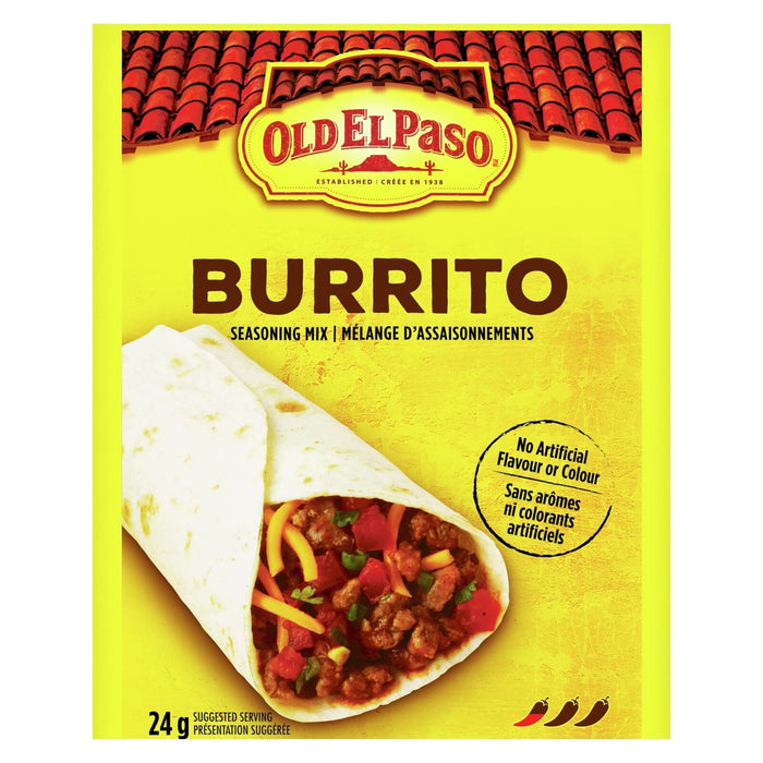 Old El Paso, Burrito Seasoning Mix, 24g/0.8oz.