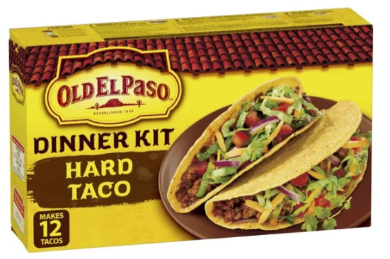 Old El Paso Hard Taco Dinner Kit, 250g