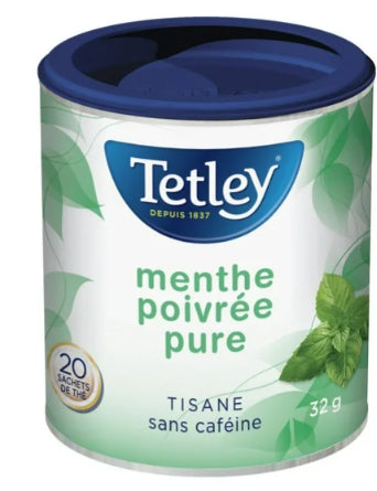 Tetley Pure Peppermint Tea, 20 Tea Bags, 32g