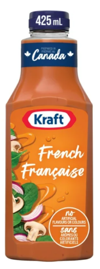 kraft classic french dressing Kraft French Dressing 425ml/14.4 oz
