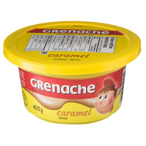 Grenache Caramel Sweet Spread 400g/14oz Each 8 Containers