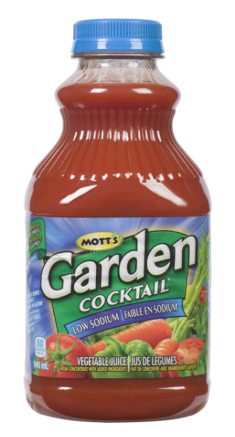 Mott's Vegetable Juice Low Sodium Garden Cocktail 945ml