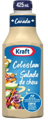 kraft coleslaw dressing Kraft Coleslaw Salad Dressing, 425mL