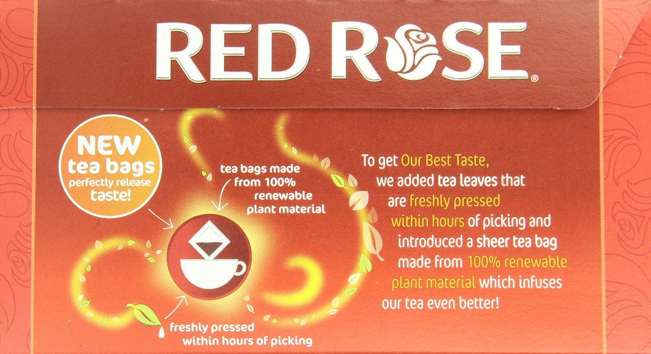 Red Rose Orange Pekoe Tea 72 BAGS - CanadaGrocery