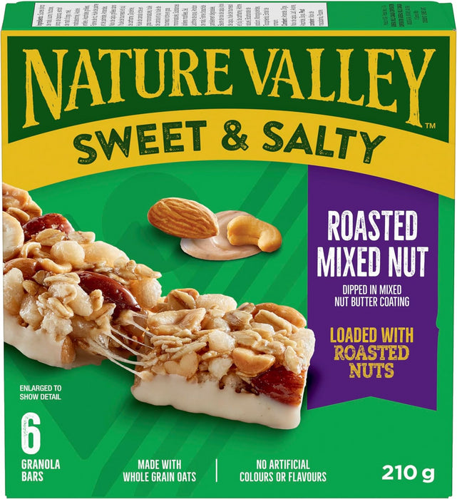 Nature Valley Sweet and Salty Roasted Mixed Nut, 6ct, 210g