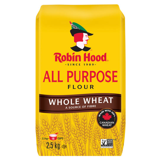 Robin Hood Whole Wheat All Purpose Flour, 2.5Kg