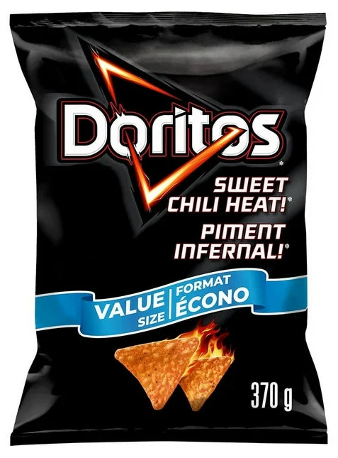 Doritos Sweet Chili Heat! Flavored Tortilla Chips, 370g