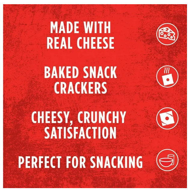 Cheez-It Canada Original, Baked Snack Crackers, 200g