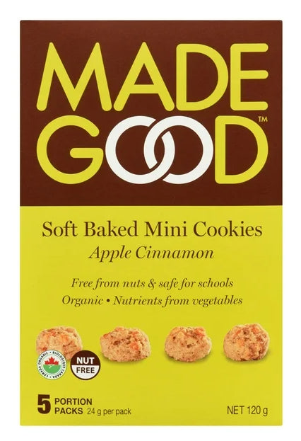 Made Good Apple Cinnamon Soft Baked Cookies, 120g