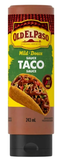 Old El Paso Taco Sauce Mild, 243mL