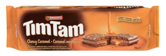 Arnott's Tim Tam Chewy Caramel Cookies, 175g