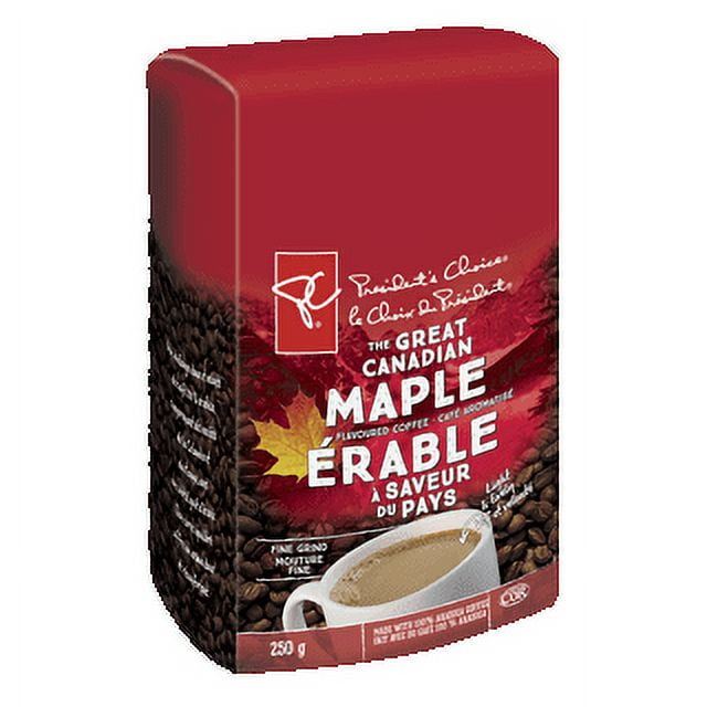 President's Choice, The Great Canadian Maple Flavoured Ground Coffee 250g - CanadaGrocery