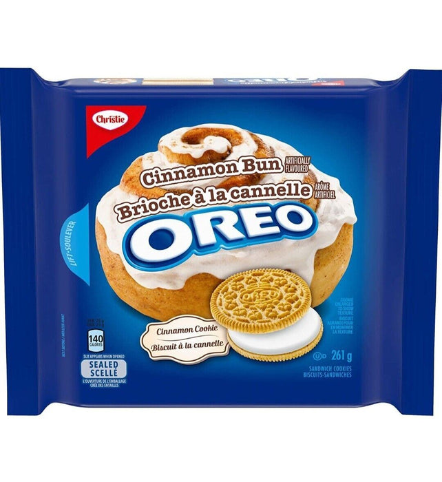 Oreo Cinnamon Bun Flavored Cookies 261g Each 10 Packages