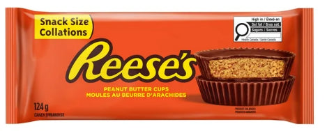 Reese's Peanut Butter Cups Snack Sized Candy, 124g