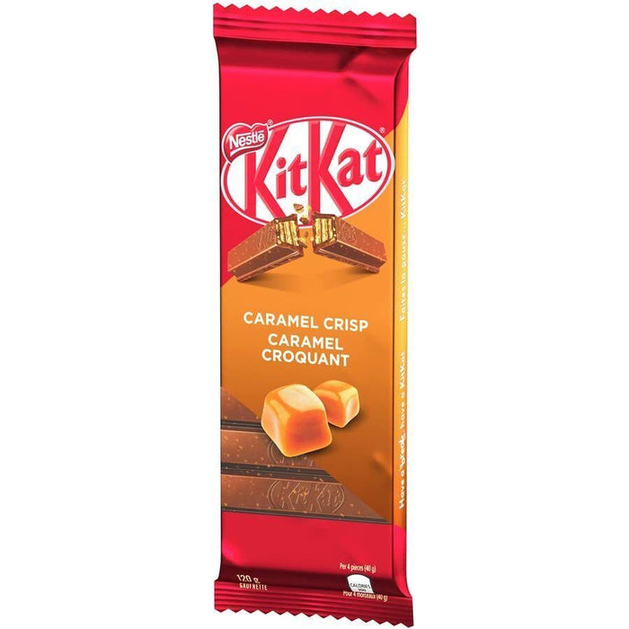 Kit Kat Caramel Crisp Wafer Bar, 120g/4.2oz 2 BARS - CanadaGrocery