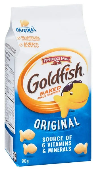 Goldfish Original Plain Crackers, 200g