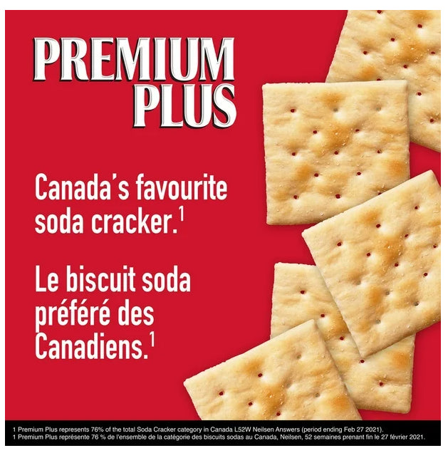 Premium Plus Salted Tops Crackers, 225g