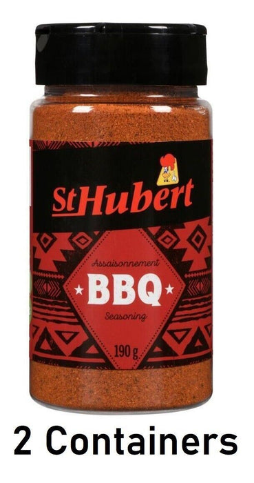 St Hubert BBQ Seasoning Spices 190g Each 2 Containers From Canada