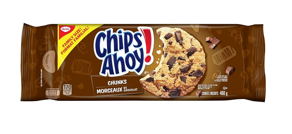 Chips Ahoy! Chocolate Chunks, 460g