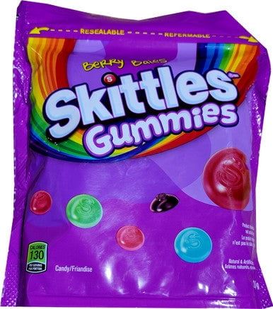 Skittles Gummies Wild Berry, 280g/9.8oz