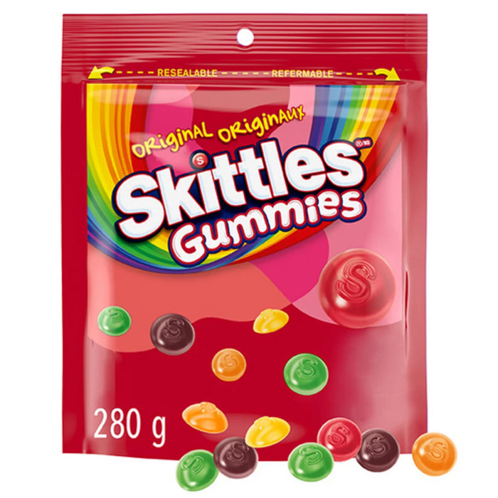 Skittles Gummies Original, 280g/9.8oz