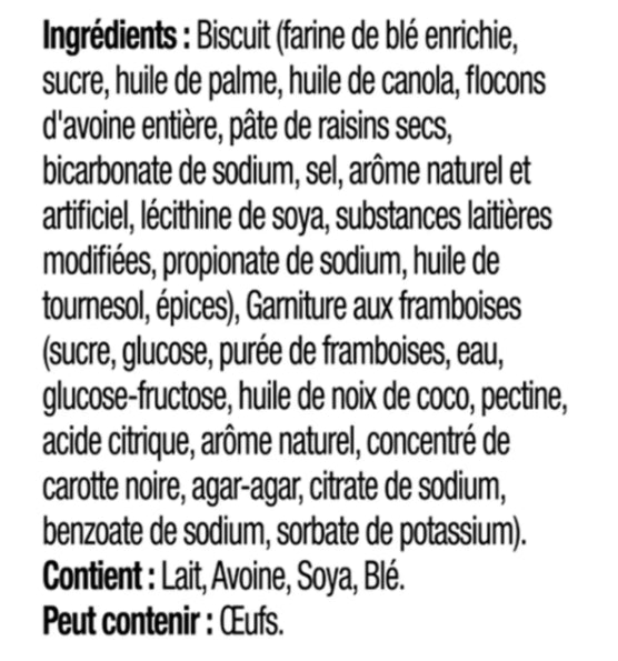 Leclerc Tradition 1905 Soft Cookies Red Raspberry 280g