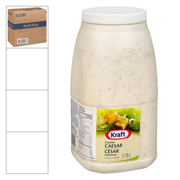 Kraft Creamy Caesar Dressing 1 Gallon Jug