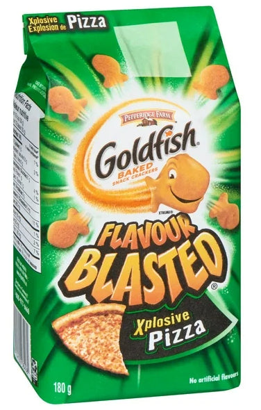 Goldfish Flavor Blasted Explosive Pizza Crackers, 180g