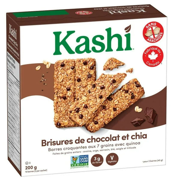 Kashi Seven Grain Chocolate Chip Chia with Quinoa Bars, 210g