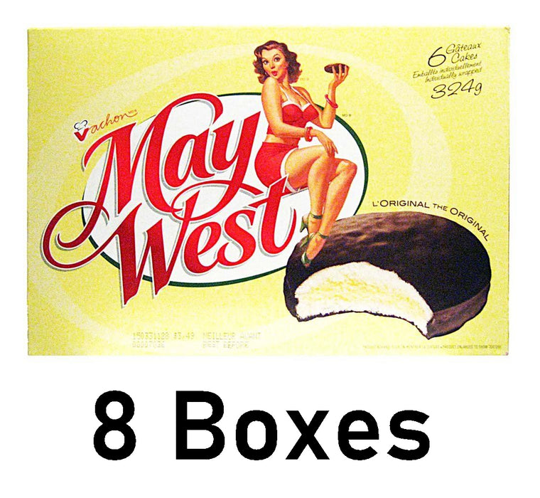 Vachon May West Cakes, 324g/11.4oz Each 8 Boxes