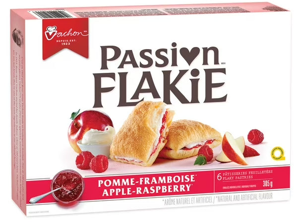 Vachon Passion Flakie Apple-Raspberry Flaky Pastries, 305g