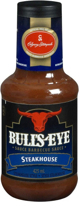 BULL'S EYE Steakhouse Flavor BBQ Sauce, 425ml/14oz